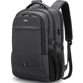 Mochila Executiva Luxo e Conforto LM91 - Notebook 17'', Impermeável e Porta USB - Loja Morada