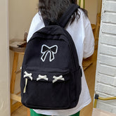 Mochila Feminina Aesthetic - Volta as Aulas Morada