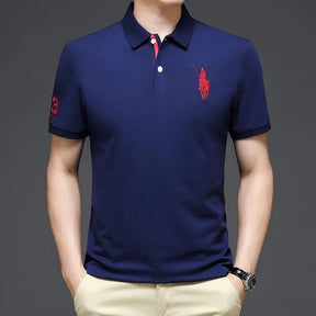 Camisa Masculina Polo Clássica Morada