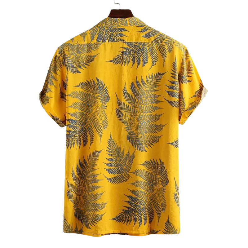 Camisa Masculina Curta Havaiana Moda Praia