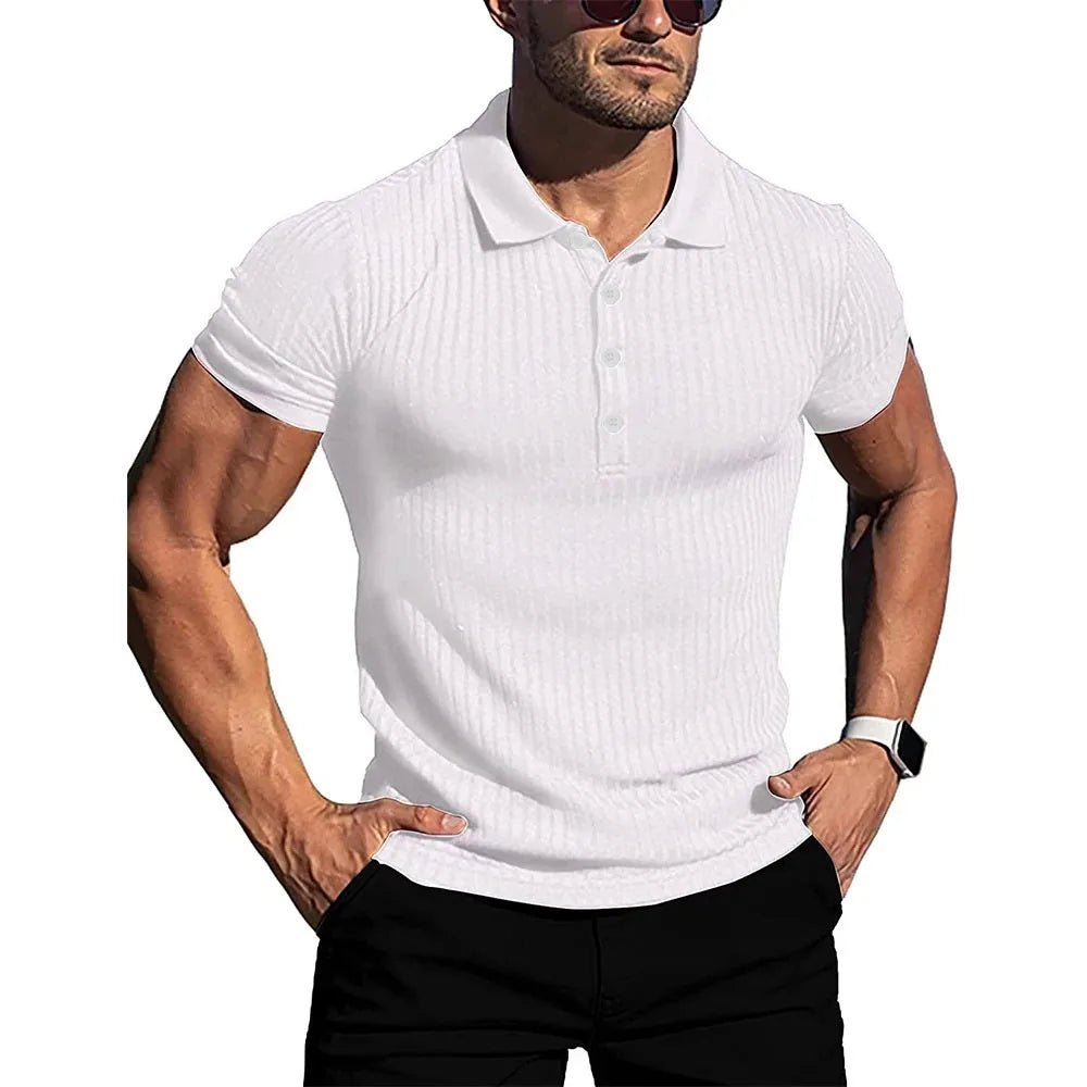 Camisa Masculina Manga Curta Colada Polo Wear Listrada