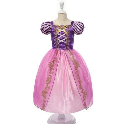 Vestido Fantasia Rapunzel Baile Real Loja Morada